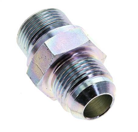 Racor doble JIC M22 X 1,5 x UNF 7/8''-14 Acero NBR 210bar (2950.5psi)