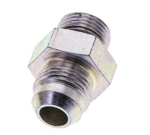 Racor doble JIC M18 X 1,5 x UNF 3/4''-16 Acero NBR 275bar (3863.75psi)