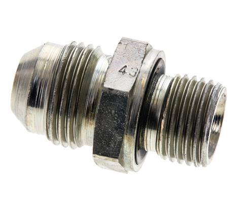 Racor doble JIC M16 X 1,5 x UNF 3/4''-16 Acero NBR 275bar (3863.75psi)