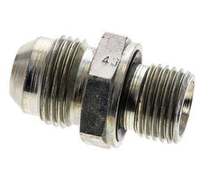 Racor doble JIC M16 X 1,5 x UNF 3/4''-16 Acero NBR 275bar (3863.75psi)