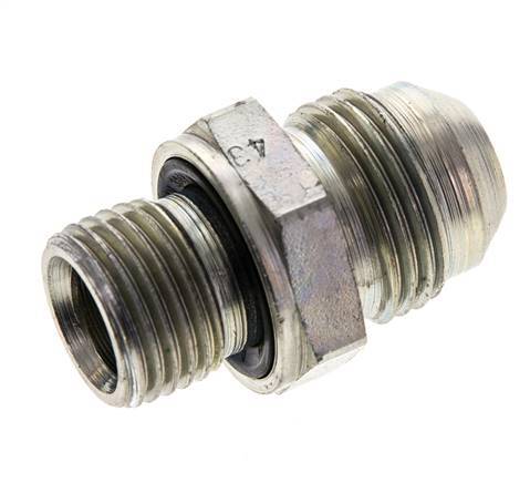 Racor doble JIC M16 X 1,5 x UNF 3/4''-16 Acero NBR 275bar (3863.75psi)