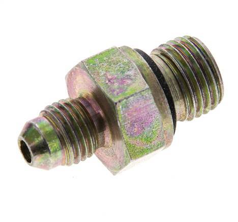 Espiga doble JIC M14 X 1,5 x UNF 7/16''-20 Acero NBR 310bar (4355.5psi)