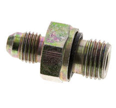 Espiga doble JIC M14 X 1,5 x UNF 7/16''-20 Acero NBR 310bar (4355.5psi)