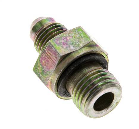 Espiga doble JIC M14 X 1,5 x UNF 7/16''-20 Acero NBR 310bar (4355.5psi)