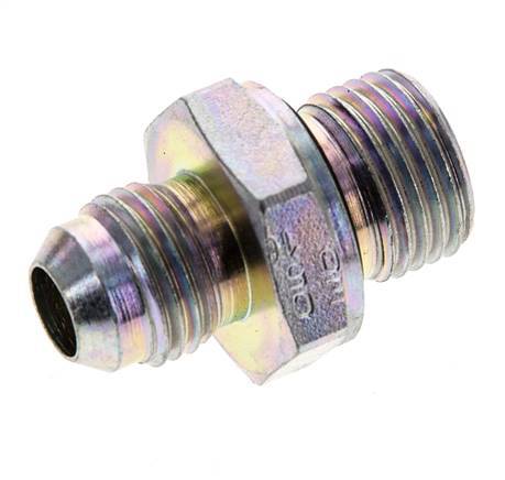 Racor doble JIC M16 X 1,5 x UNF 9/16''-18 Acero NBR 275bar (3863.75psi)