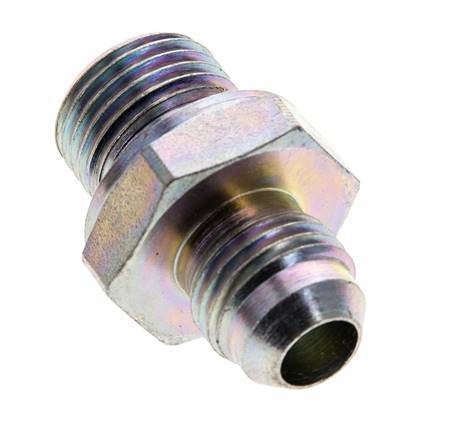 Racor doble JIC M16 X 1,5 x UNF 9/16''-18 Acero NBR 275bar (3863.75psi)