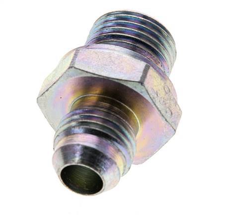 Racor doble JIC M16 X 1,5 x UNF 9/16''-18 Acero NBR 275bar (3863.75psi)