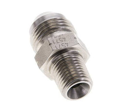 JIC Double Nipple UNF 3/4''-16 x 1/4'' NPT Stainless Steel 275bar (3863.75psi)