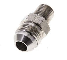 JIC Double Nipple UNF 3/4''-16 x 1/4'' NPT Stainless Steel 275bar (3863.75psi)