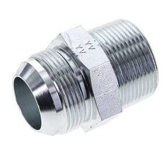 JIC Double Nipple UN 1-5/8''-12 x 1 1/4'' NPT Steel 80bar (1124.0psi)