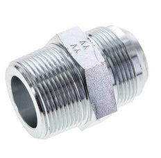 JIC Double Nipple UN 1-5/8''-12 x 1 1/4'' NPT Steel 80bar (1124.0psi)