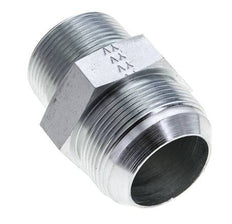 JIC Double Nipple UN 1-7/8''-12 x 1 1/4'' NPT Steel 80bar (1124.0psi)