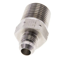JIC Double Nipple UNF 9/16''-18 x 1/2'' NPT Stainless Steel 210bar (2950.5psi)