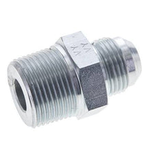 JIC Double Nipple UN 1-1/16''-12 x 1'' NPT Steel 140bar (1967.0psi)