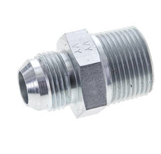 JIC Double Nipple UN 1-1/16''-12 x 1'' NPT Steel 140bar (1967.0psi)