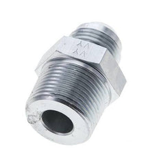 JIC Double Nipple UN 1-1/16''-12 x 1'' NPT Steel 140bar (1967.0psi)