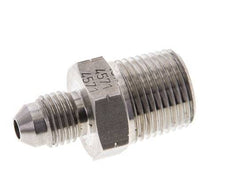 JIC Double Nipple UNF 7/16''-20 x 3/8'' NPT Stainless Steel 210bar (2950.5psi)