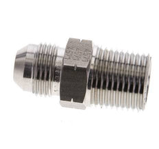 JIC Double Nipple UNF 3/4''-16 x 1/2'' NPT Stainless Steel 210bar (2950.5psi)
