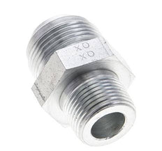 JIC Double Nipple UN 1-5/16''-12 x 3/4'' NPT Steel 170bar (2388.5psi)