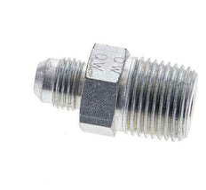 JIC Double Nipple UNF 9/16''-18 x 1/2'' NPT Steel 210bar (2950.5psi) [2 Pieces]