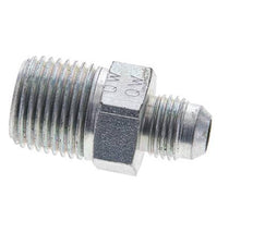JIC Double Nipple UNF 9/16''-18 x 1/2'' NPT Steel 210bar (2950.5psi) [2 Pieces]