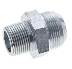 JIC Double Nipple UN 1-5/8''-12 x 1'' NPT Steel 140bar (1967.0psi)