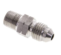 JIC Double Nipple UNF 7/16''-20 x 1/8'' NPT Stainless Steel 310bar (4355.5psi)