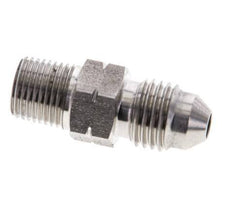 JIC Double Nipple UNF 7/16''-20 x 1/8'' NPT Stainless Steel 310bar (4355.5psi)