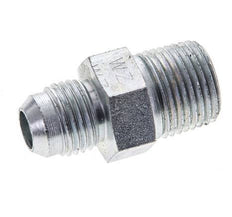 JIC Double Nipple UNF 9/16''-18 x 3/8'' NPT Steel 210bar (2950.5psi) [2 Pieces]