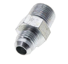 JIC Double Nipple UNF 9/16''-18 x 3/8'' NPT Steel 210bar (2950.5psi) [2 Pieces]