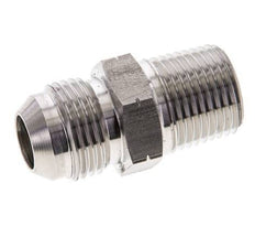 JIC Double Nipple UNF 7/8''-14 x 1/2'' NPT Stainless Steel 210bar (2950.5psi)