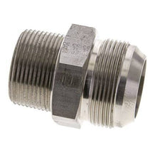 JIC Double Nipple UN 1-7/8''-12 x 1 1/4'' NPT Stainless Steel 80bar (1124.0psi)