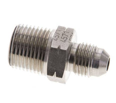 JIC Double Nipple UNF 1/2''-20 x 3/8'' NPT Stainless Steel 210bar (2950.5psi)
