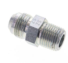 JIC Double Nipple UNF 7/8''-14 x 1/2'' NPT Steel 210bar (2950.5psi) [2 Pieces]