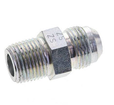 JIC Double Nipple UNF 7/8''-14 x 1/2'' NPT Steel 210bar (2950.5psi) [2 Pieces]