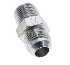 JIC Double Nipple UNF 7/8''-14 x 1/2'' NPT Steel 210bar (2950.5psi) [2 Pieces]