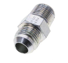 JIC Double Nipple UNF 7/8''-14 x 1/2'' NPT Steel 210bar (2950.5psi) [2 Pieces]
