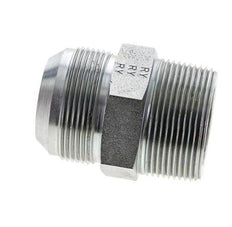 JIC Double Nipple UN 1-7/8''-12 x 1 1/2'' NPT Steel 80bar (1124.0psi)