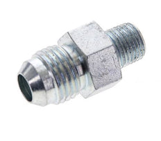 JIC Double Nipple UNF 9/16''-18 x 1/8'' NPT Steel 275bar (3863.75psi) [2 Pieces]