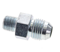 JIC Double Nipple UNF 9/16''-18 x 1/8'' NPT Steel 275bar (3863.75psi) [2 Pieces]