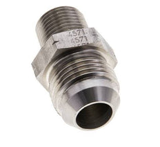 JIC Double Nipple UNF 7/8''-14 x 3/8'' NPT Stainless Steel 210bar (2950.5psi)