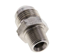 JIC Double Nipple UNF 7/8''-14 x 3/8'' NPT Stainless Steel 210bar (2950.5psi)