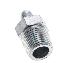 JIC Double Nipple UNF 7/16''-20 x 1/2'' NPT Steel 210bar (2950.5psi) [2 Pieces]