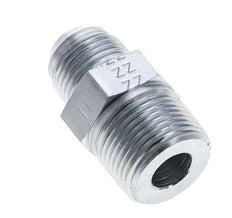 JIC Double Nipple UNF 7/8''-14 x 3/4'' NPT Steel 170bar (2388.5psi)