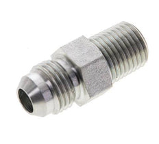 JIC Double Nipple UNF 9/16''-18 x 1/4'' NPT Steel 275bar (3863.75psi) [2 Pieces]