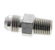 JIC Double Nipple UNF 9/16''-18 x 1/4'' NPT Steel 275bar (3863.75psi) [2 Pieces]