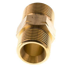 Espiga doble G3/4'' Macho x Macho Izquierda Latón 16bar (224.8psi) 27mm Hex.