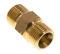 Espiga doble G1/2'' Macho x Macho Izquierda Latón 16bar (224.8psi) 22mm Hex.