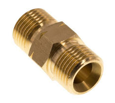 Espiga doble G1/2'' Macho x Macho Izquierda Latón 16bar (224.8psi) 22mm Hex.