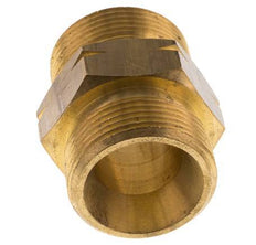 Espiga doble G1 1/4'' Macho x Macho Izquierda Latón 16bar (224.8psi) 46mm Hex.